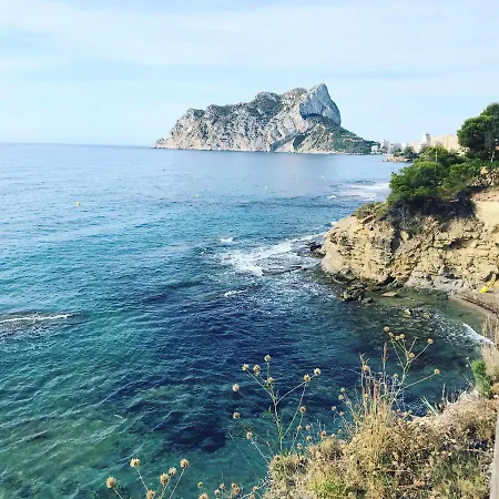 3f 1ª Linea De Playa Con Vistas Al Mar * Calpe