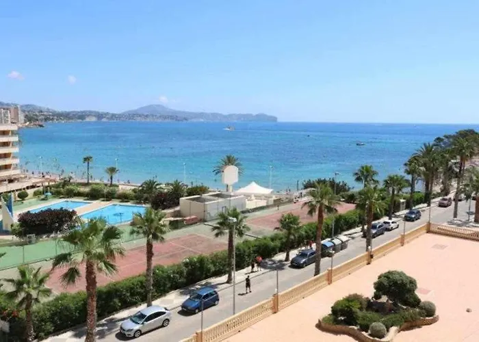 公寓 3f 1ª Linea De Playa Con Vistas Al Mar 卡尔佩