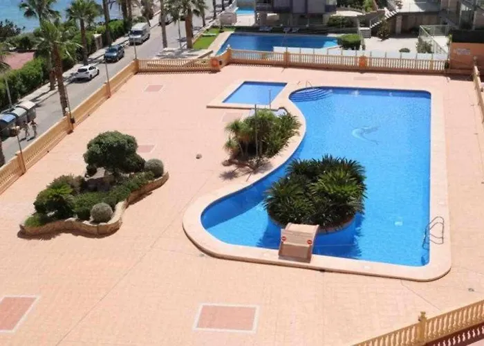 3f 1ª Linea De Playa Con Vistas Al Mar 公寓 卡尔佩