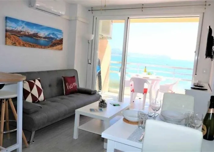 公寓 3f 1ª Linea De Playa Con Vistas Al Mar 卡尔佩